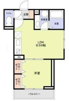 【間取り】 | ラリュール鷺宮 | 間取りです。