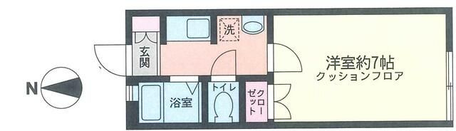 ホワイトコート新吉田の間取り