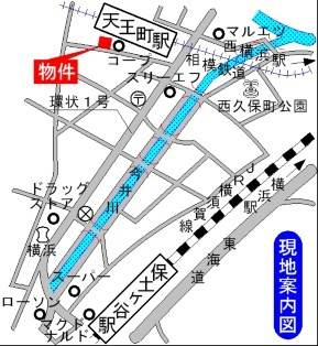 Ｙ．Ｒ．ＦＬＡＴの地図|案内図