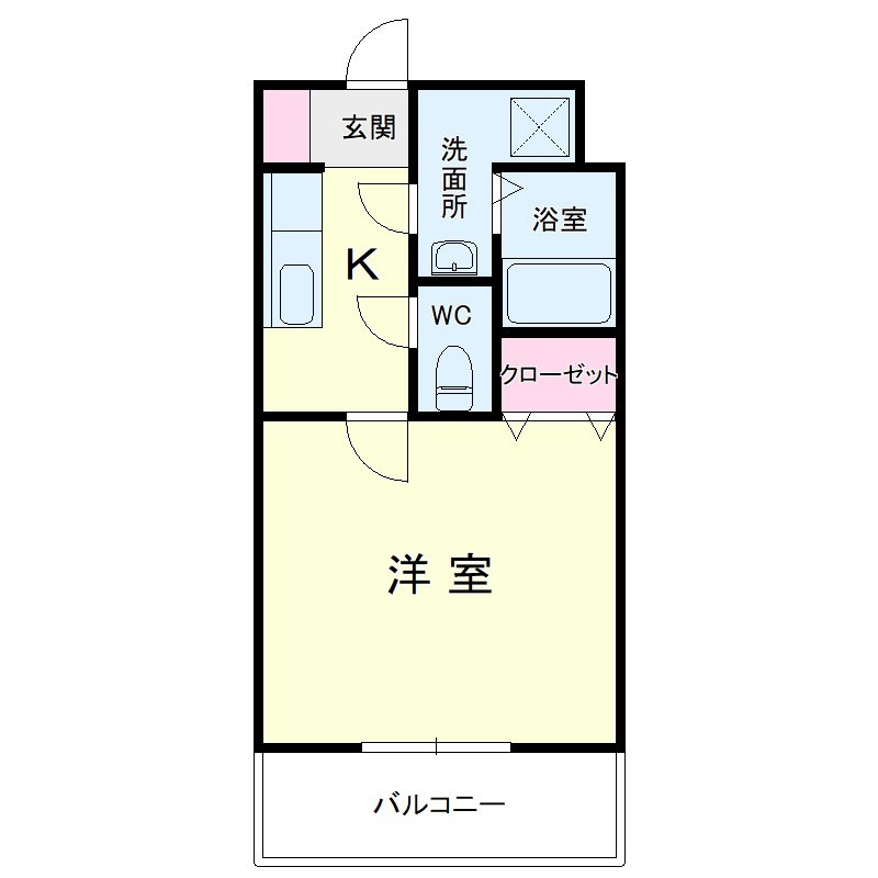 ビューロック の間取り
