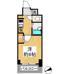 ガーラ・シティ門前仲町の間取り