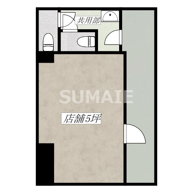 山晃社ビルの間取り|間取りです