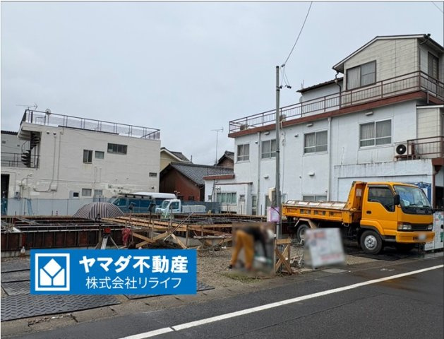 新築戸建　各務原市那加南栄町1期　全2区画分譲の外観|「現地（2026年9月8日）撮影」　
■全体写真　
■ヤマダ不動産　株式会社リライフ　