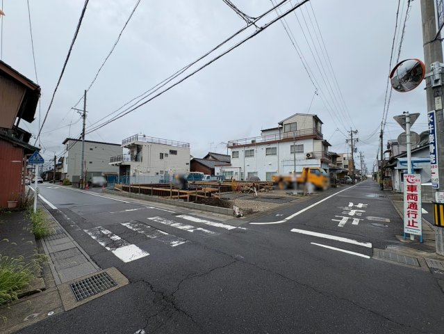 新築戸建　各務原市那加南栄町1期　全2区画分譲の前面道路含む現地写真|「現地（2026年9月8日）撮影」　
■前面道路　
■ヤマダ不動産　株式会社リライフ