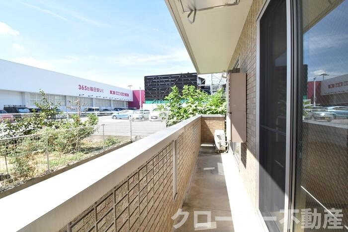セジュール田村のバルコニー|バルコニー