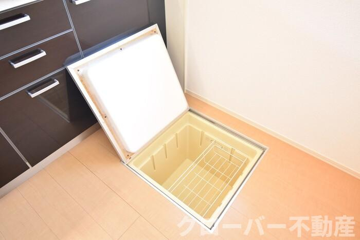 セジュール田村の収納|床下収納
