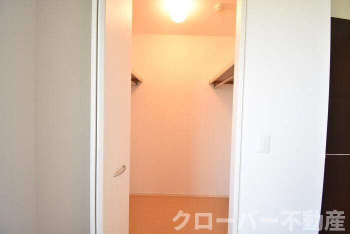 セジュール田村の収納|ウォークインクローゼット