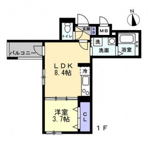 【間取り】 | アシェント岡山医大前