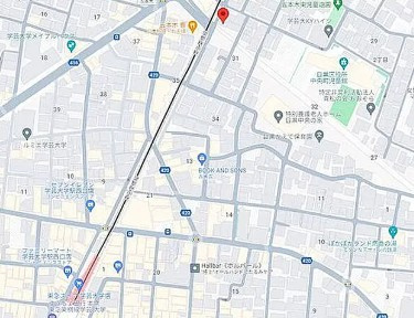 Grand Forest 学芸大学の地図