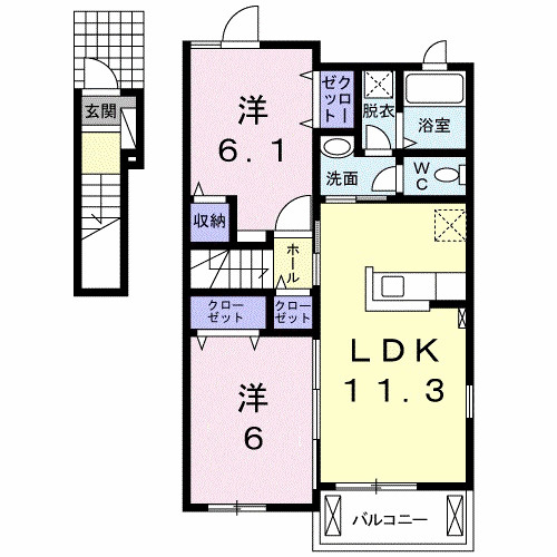 【間取り】 | リアンジュ