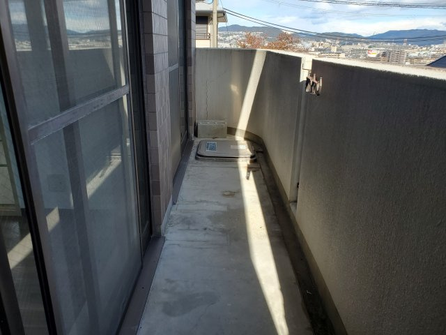 メゾンおばやしのバルコニー