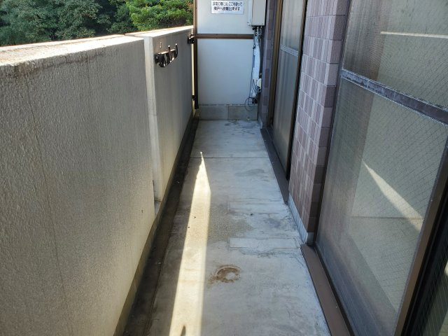 メゾンおばやしのバルコニー