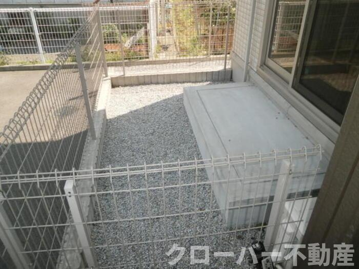 パルティール ハバラのバルコニー|専用庭