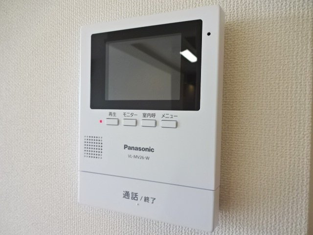 サームヴィレッジのセキュリティ|カメラ付インターホン