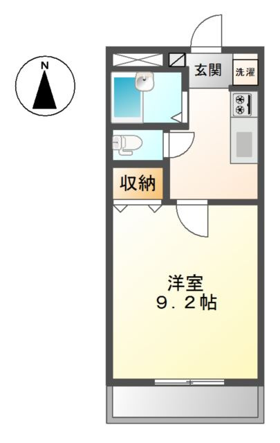 メゾンキャロットの間取り