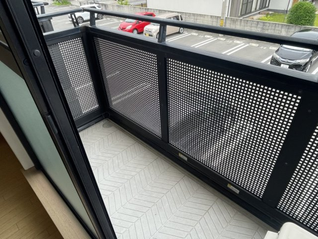 ライフベルク Bのバルコニー