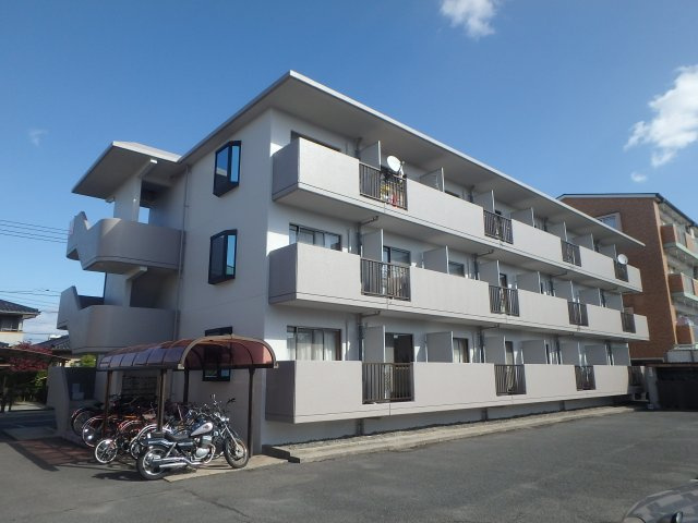 ＳＫマンションの外観|岡山市北区今　SKマンション　1K　外観