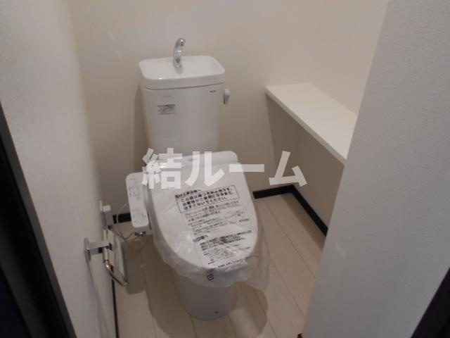 川口市西青木１丁目の賃貸マンションのトイレ
