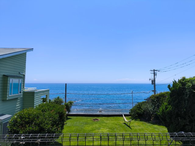 海一望！全フロアから海を望む　リゾートハウスの展望|ベッドルームからの眺望