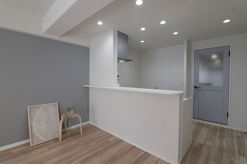 日商岩井野江マンションのキッチン