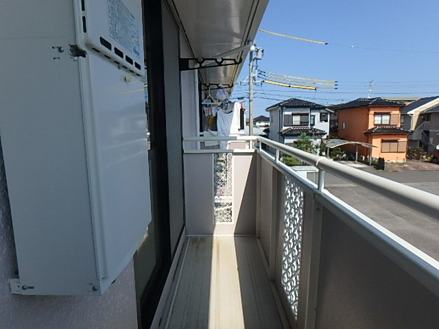 カーサビアンカＣ のバルコニー