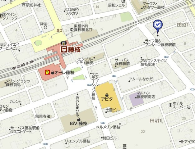 田代Part１０ の地図