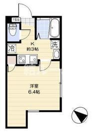 板橋区清水町のアパートの間取り