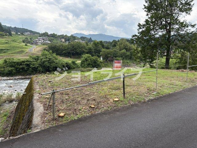 下野　付知川沿い土地の外観