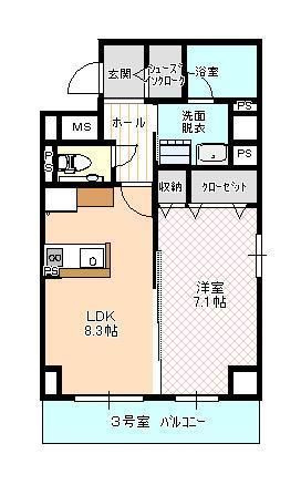 【間取り】 | ハートフル医大西