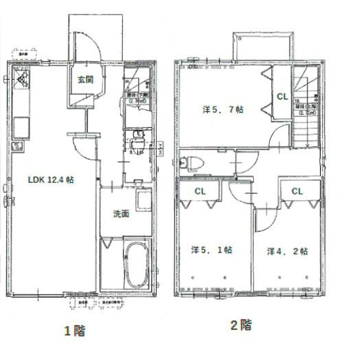 西小川戸建借家