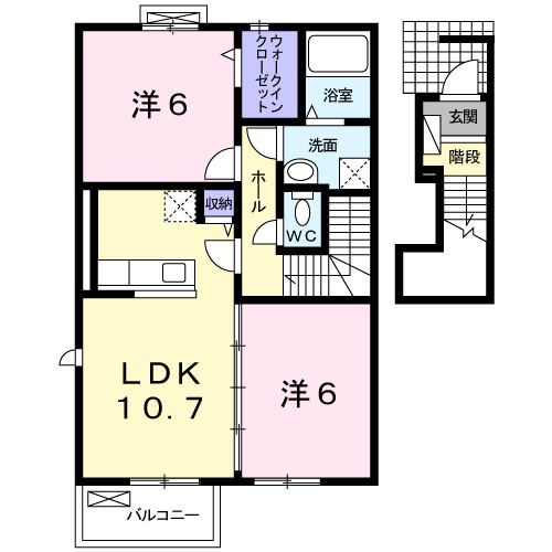 アバンツァートの間取り