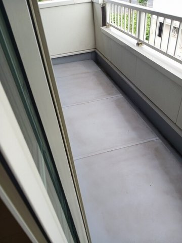 ヒルズのバルコニー|広々としたバルコニーです