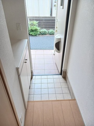 ヒルズの玄関|落ち着いた玄関です