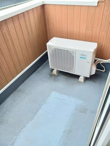 ベル　クレールのバルコニー|お洗濯にも便利なバルコニー付き