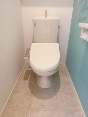 ＭＫハイツ　Ｄのトイレ|コンパクトで使いやすいトイレです