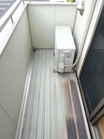 ラシュレⅡのバルコニー|バルコニー付きです