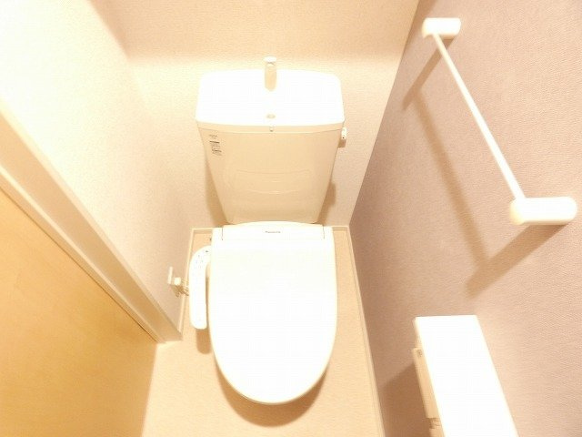 ソレイユ・ベルのトイレ|シンプルで使いやすいトイレです
