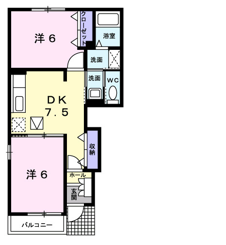アイオーラⅢの間取り