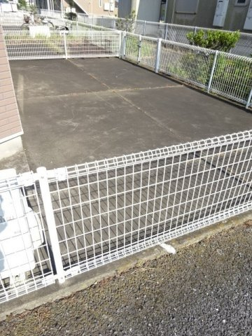 エスペランスⅠの庭|お庭が付いています