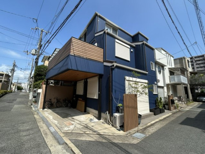 【外観】 | 東塚口町１丁目店舗付貸家 | 外観もきれいです