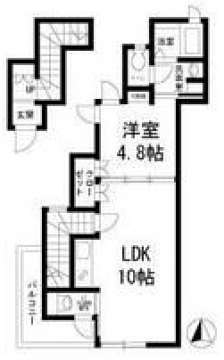 パセオ自由が丘の間取り