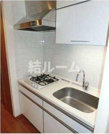 板橋区常盤台１丁目の賃貸マンションのキッチン