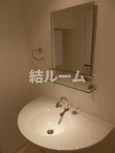 板橋区常盤台１丁目の賃貸マンションの洗面所