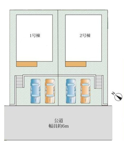 神戸市垂水区南多聞台4丁目の区画図