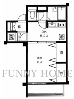 【間取り】 | 中銀弦巻マンシオン