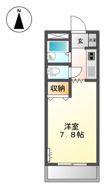 エクセレンス延友の間取り