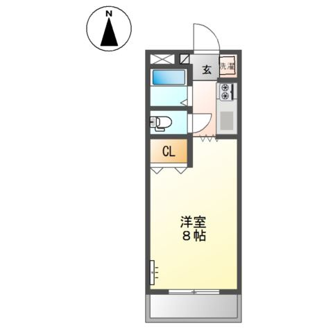 メゾンひまわりの間取り