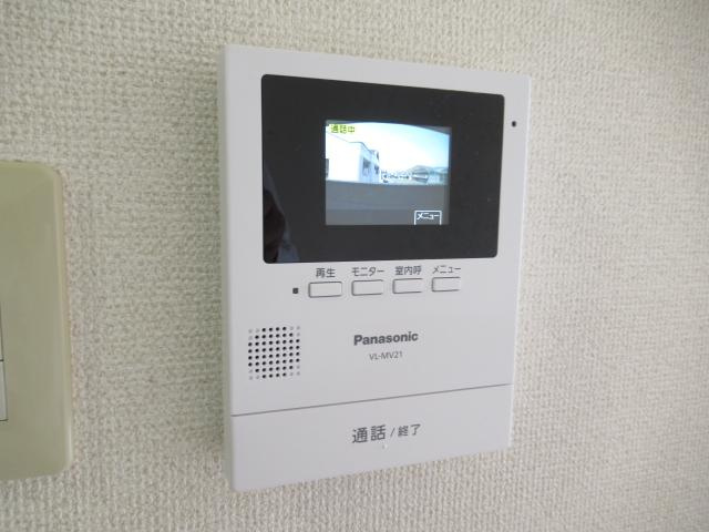 グランチェスタⅡのセキュリティ|カメラ付インターホン