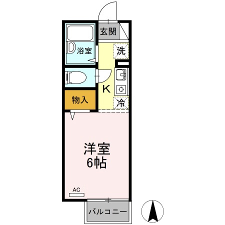 グリーンハピネスの間取り