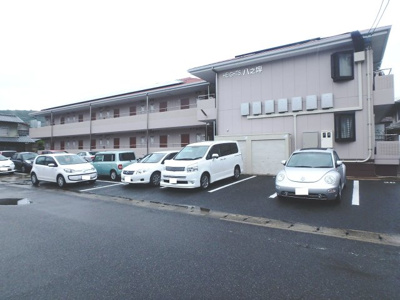 【駐車場】 | ハイツ八之坪